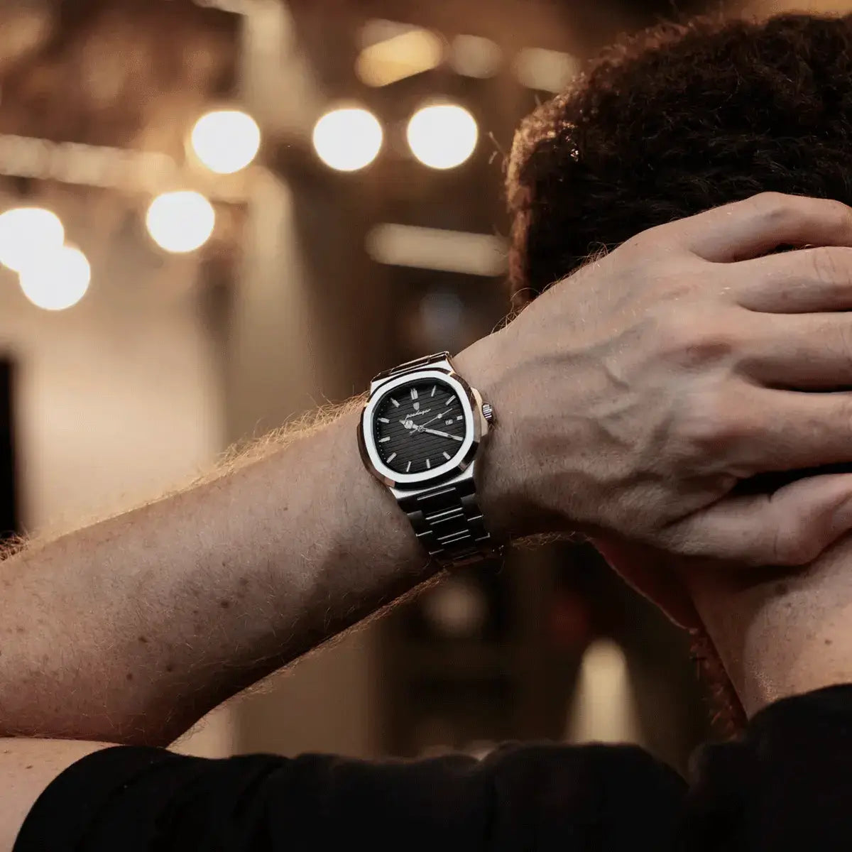 Herren Luxe Nautilus™ Uhr mit einem kostenlosen Armband-Kit – Richtiges Schnäppchen!