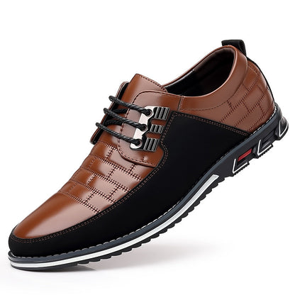 Malvin - Schicke Schnürschuhe aus Kunstleder