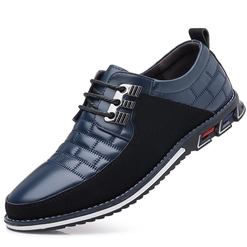 Malvin - Schicke Schnürschuhe aus Kunstleder