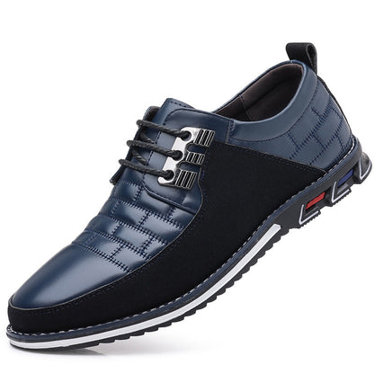 Malvin - Schicke Schnürschuhe aus Kunstleder