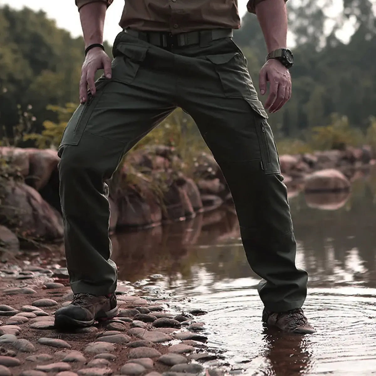 Kampfbereite taktische Hose von WarriorWear® (+ kostenloser taktischer Gürtel)
