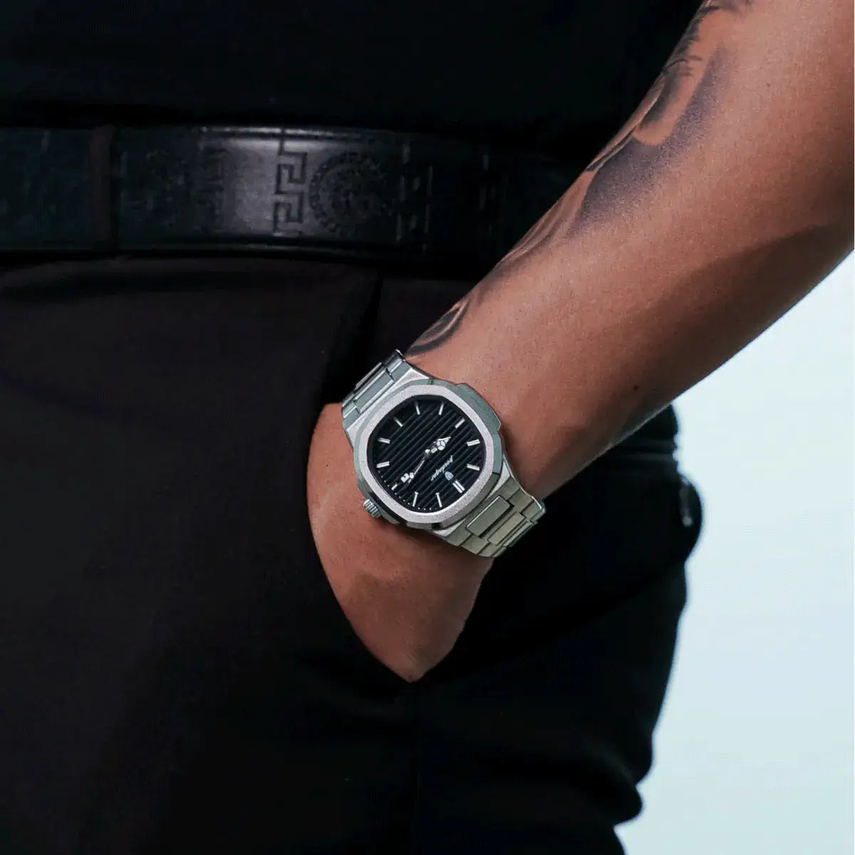 Herren Luxe Nautilus™ Uhr mit einem kostenlosen Armband-Kit – Richtiges Schnäppchen!