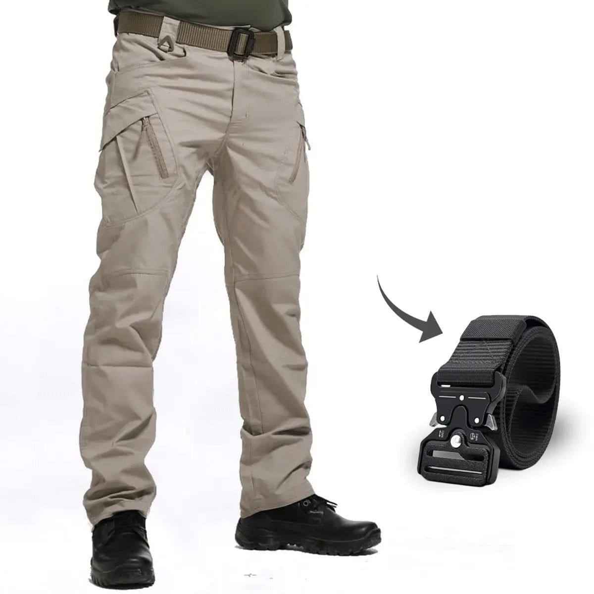 Kampfbereite taktische Hose von WarriorWear® (+ kostenloser taktischer Gürtel)