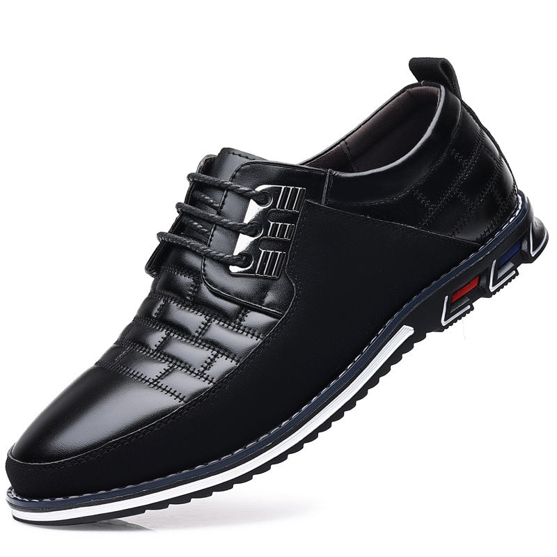 Malvin - Schicke Schnürschuhe aus Kunstleder