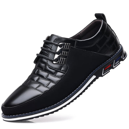 Malvin - Schicke Schnürschuhe aus Kunstleder
