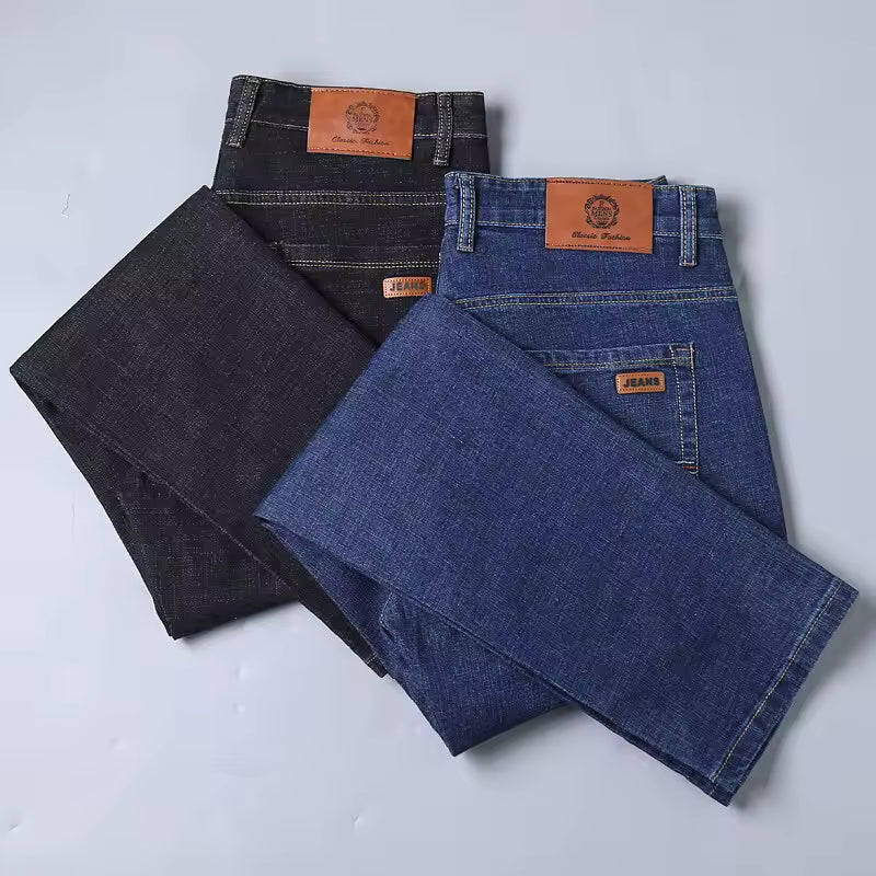 MONTAREZ ELASTISCHE STRAIGHT-LEG JEANS BUNDLE [KAUFE 2, BEKOMME 3]