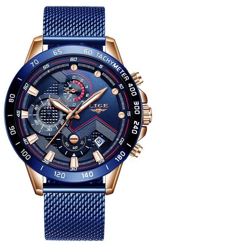 Herren Gold Quarz Uhr – Ein richtiges Zeitmesser!